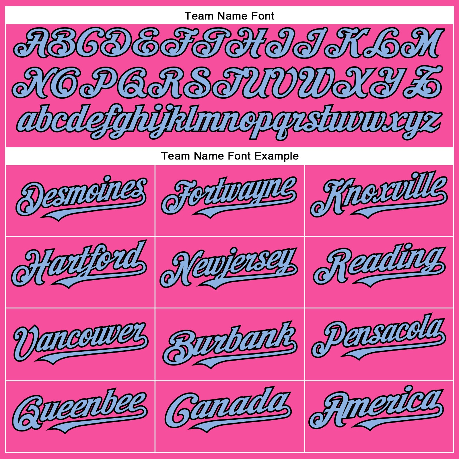 Custom Pink Light Blue-Black Authentic Baseball Jersey