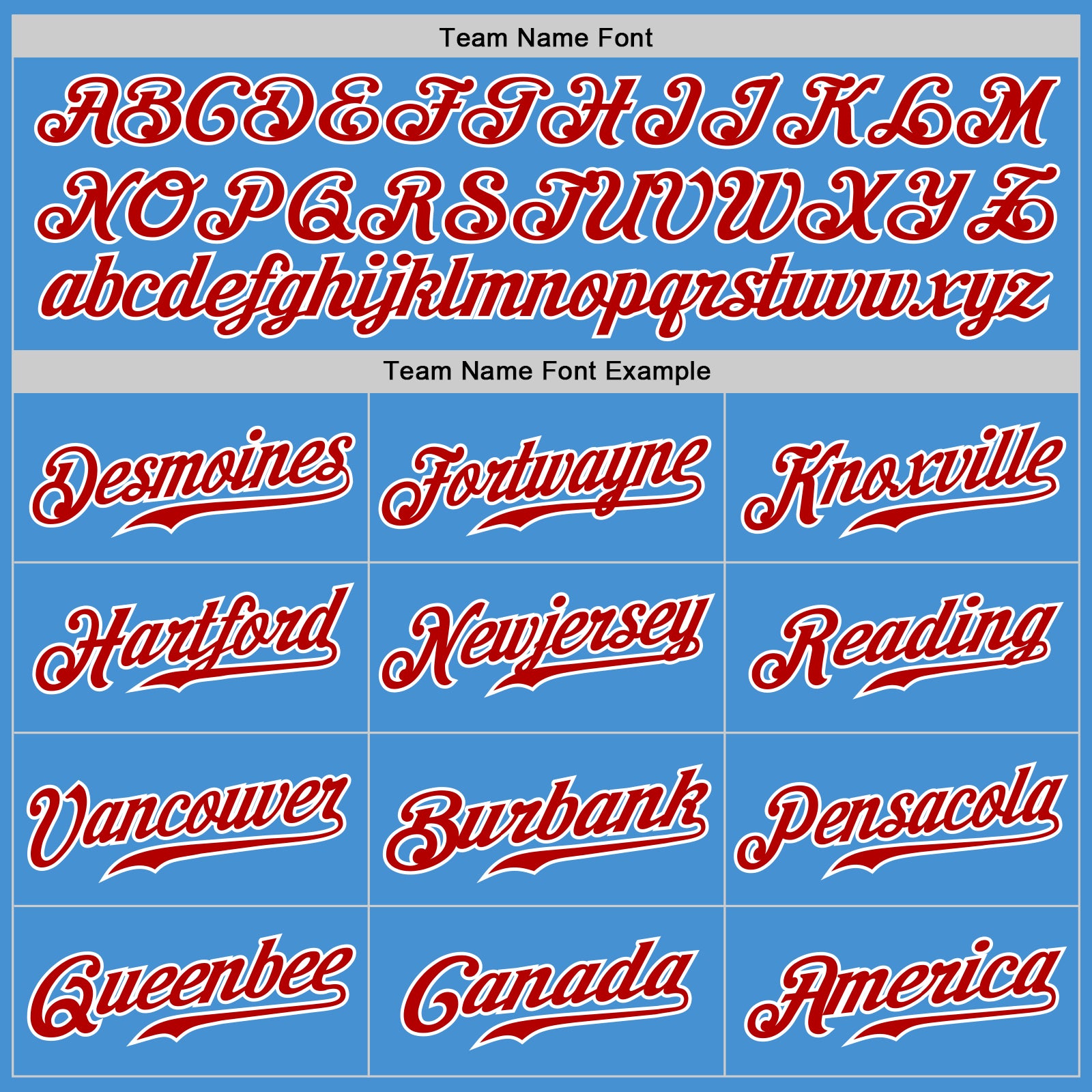 Custom Powder Blue White Pinstripe Red-White Authentic Baseball Jersey