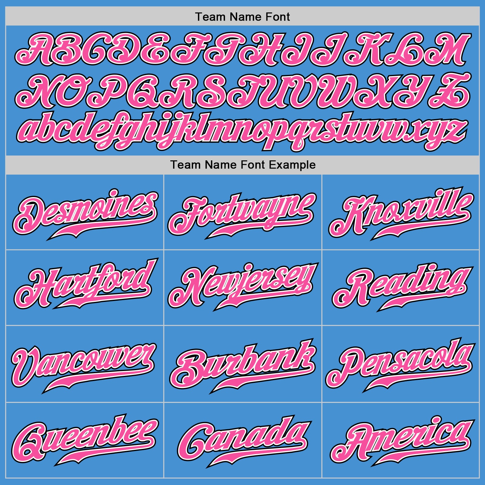 Custom Powder Blue Black Pinstripe Pink-White Authentic Baseball Jersey