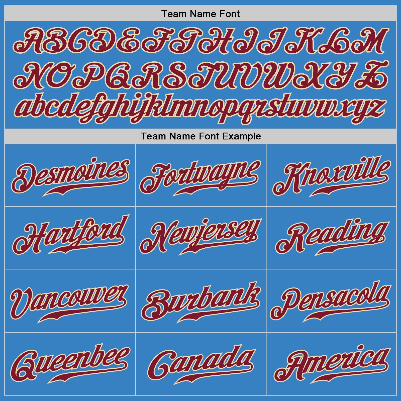 Custom Powder Blue Crimson-City Cream Authentic Baseball Jersey