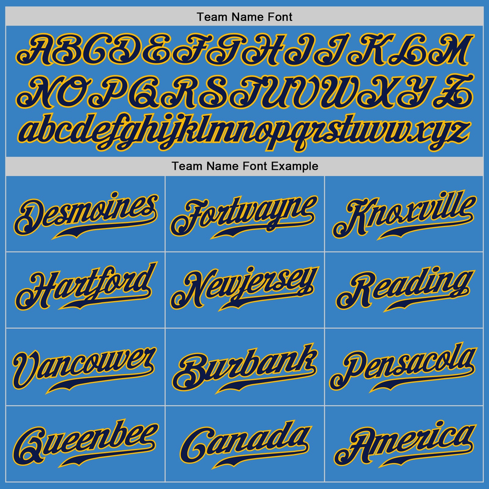 Custom Powder Blue Navy-Gold Authentic Baseball Jersey