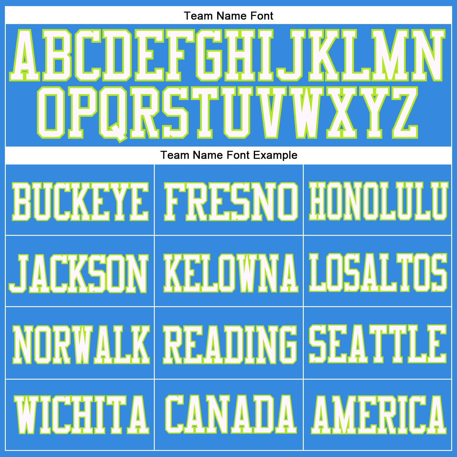 Custom Powder Blue Neon Green-White Mesh Authentic Football Jersey