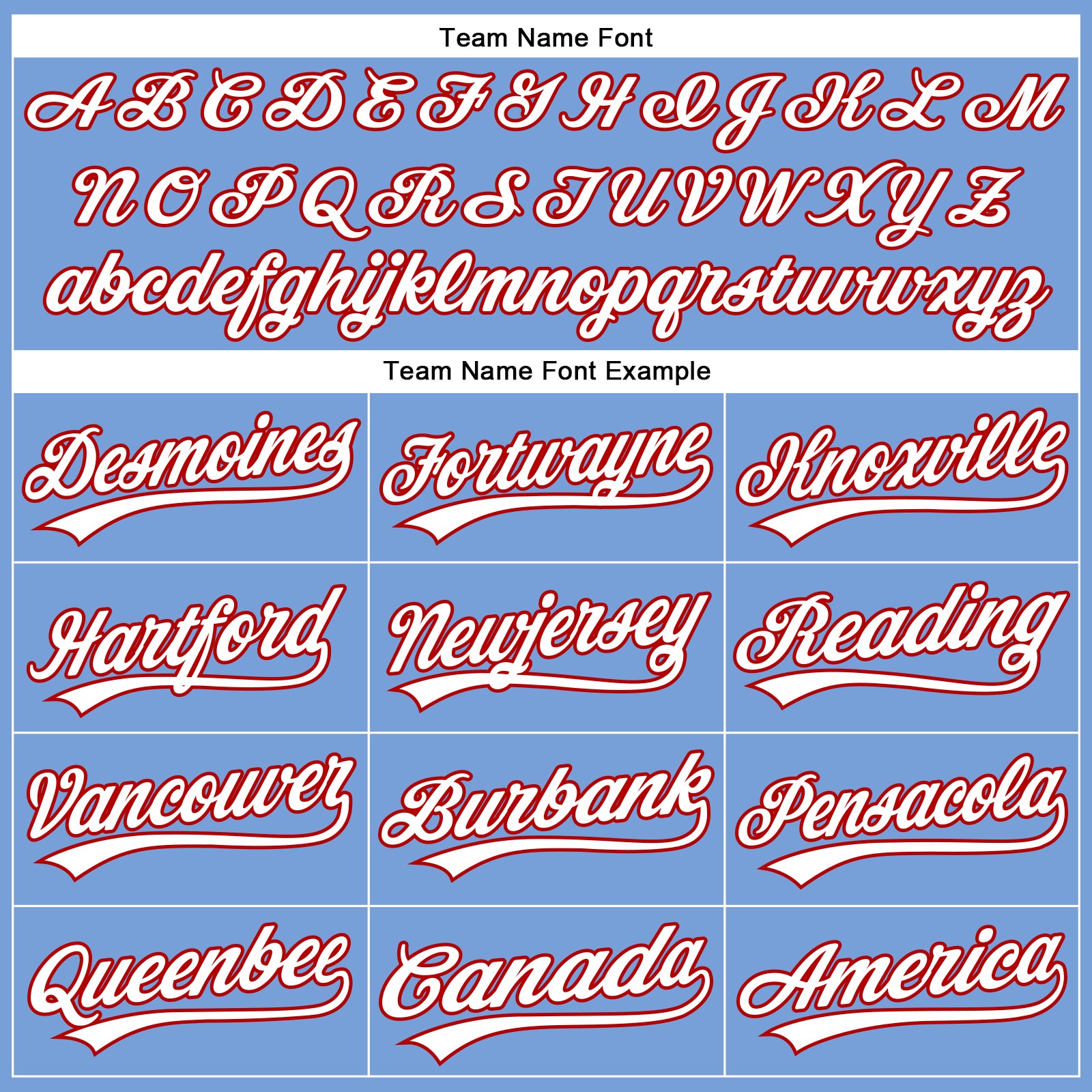 Custom Powder Blue White-Red Authentic Baseball Jersey