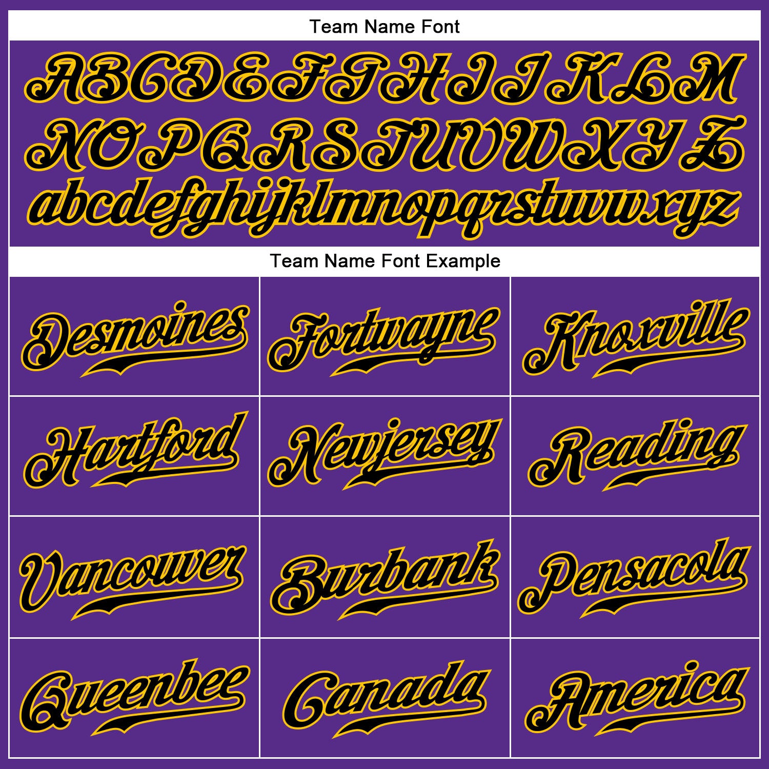 Custom Purple Black Pinstripe Black-Gold Authentic Baseball Jersey