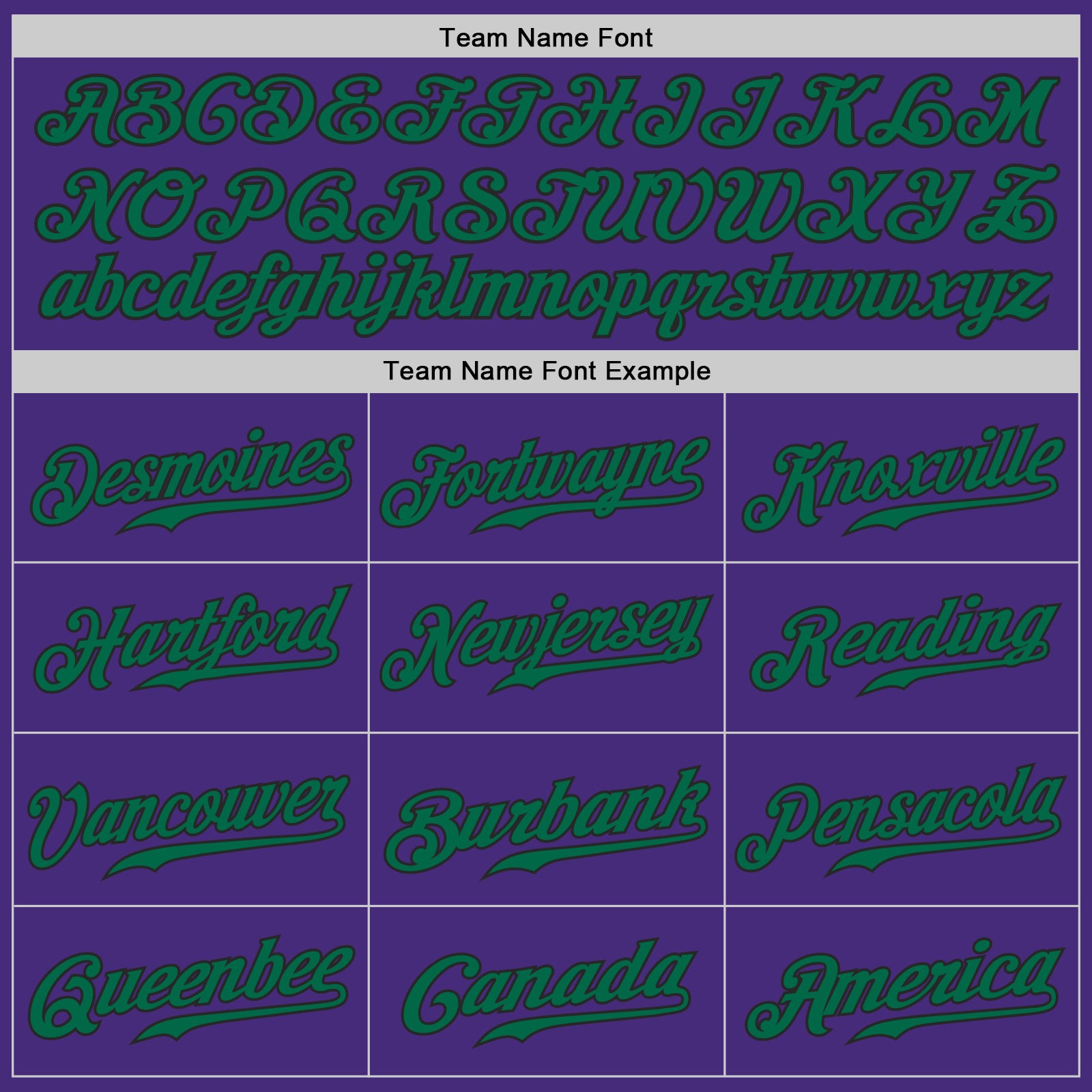 Custom Purple Kelly Green-Black Authentic Baseball Jersey