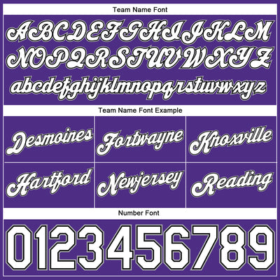 Custom Purple Black Pinstripe White-Gray Authentic Basketball Shorts