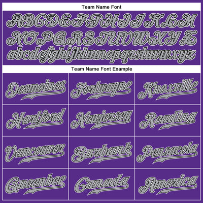 Custom Purple Black-White Authentic Sleeveless Baseball Jersey