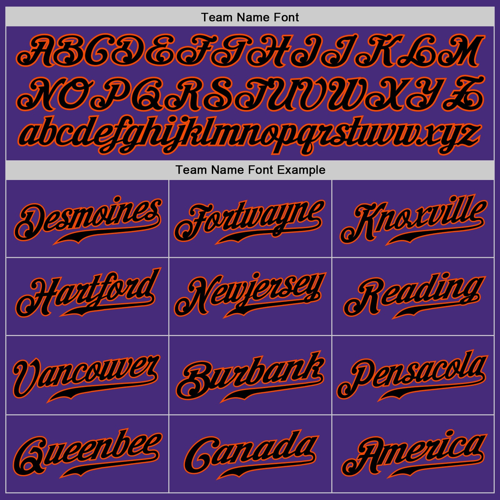 Custom Purple Black-Orange Authentic Baseball Jersey