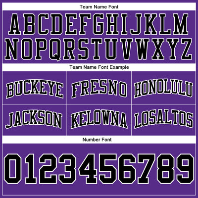 Custom Purple Black-White Authentic Throwback Basketball Shorts