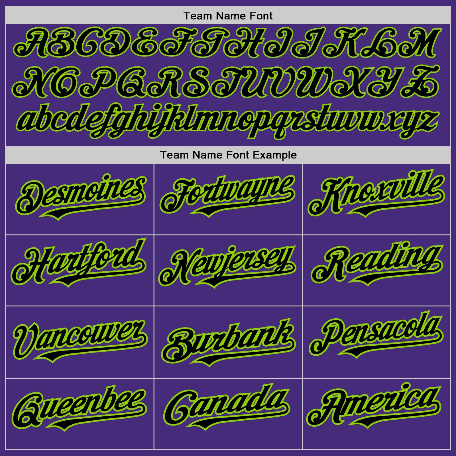 Custom Purple Black-Neon Green Authentic Baseball Jersey