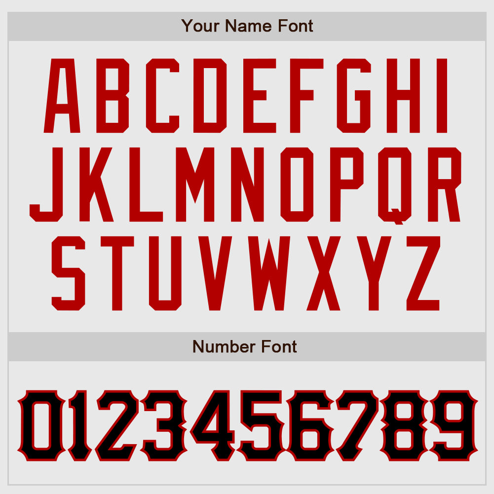 Custom White Red Pinstripe Black-Red Authentic Raglan Sleeves Baseball Jersey