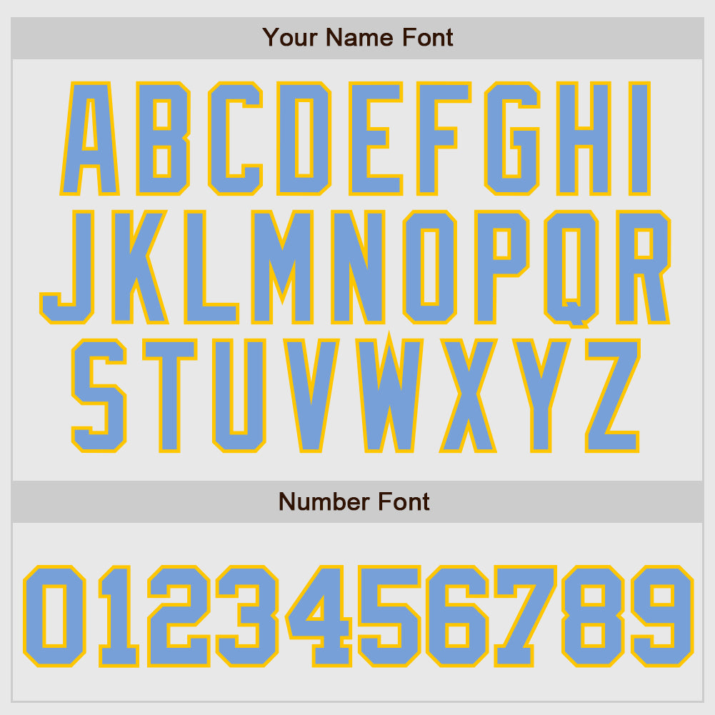 Custom White Light Blue Pinstripe Light Blue-Gold Authentic Raglan Sleeves Baseball Jersey