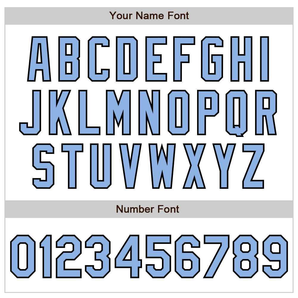 Custom White Light Blue-Black Authentic Raglan Sleeves Baseball Jersey