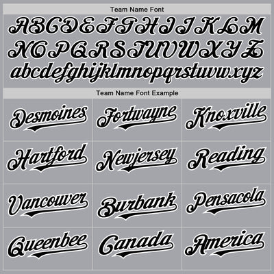 Custom Gray Black-White Authentic Raglan Sleeves Baseball Jersey