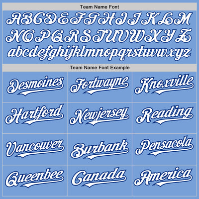 Custom Light Blue White-Royal Authentic Raglan Sleeves Baseball Jersey