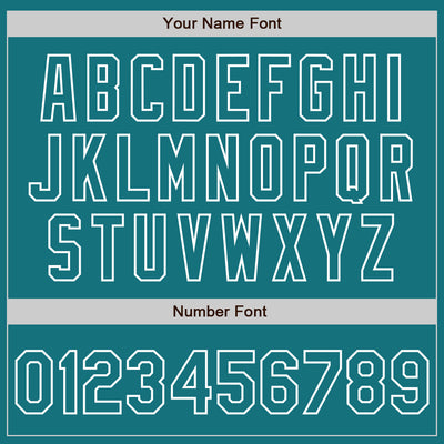 Custom Teal White Authentic Raglan Sleeves Baseball Jersey