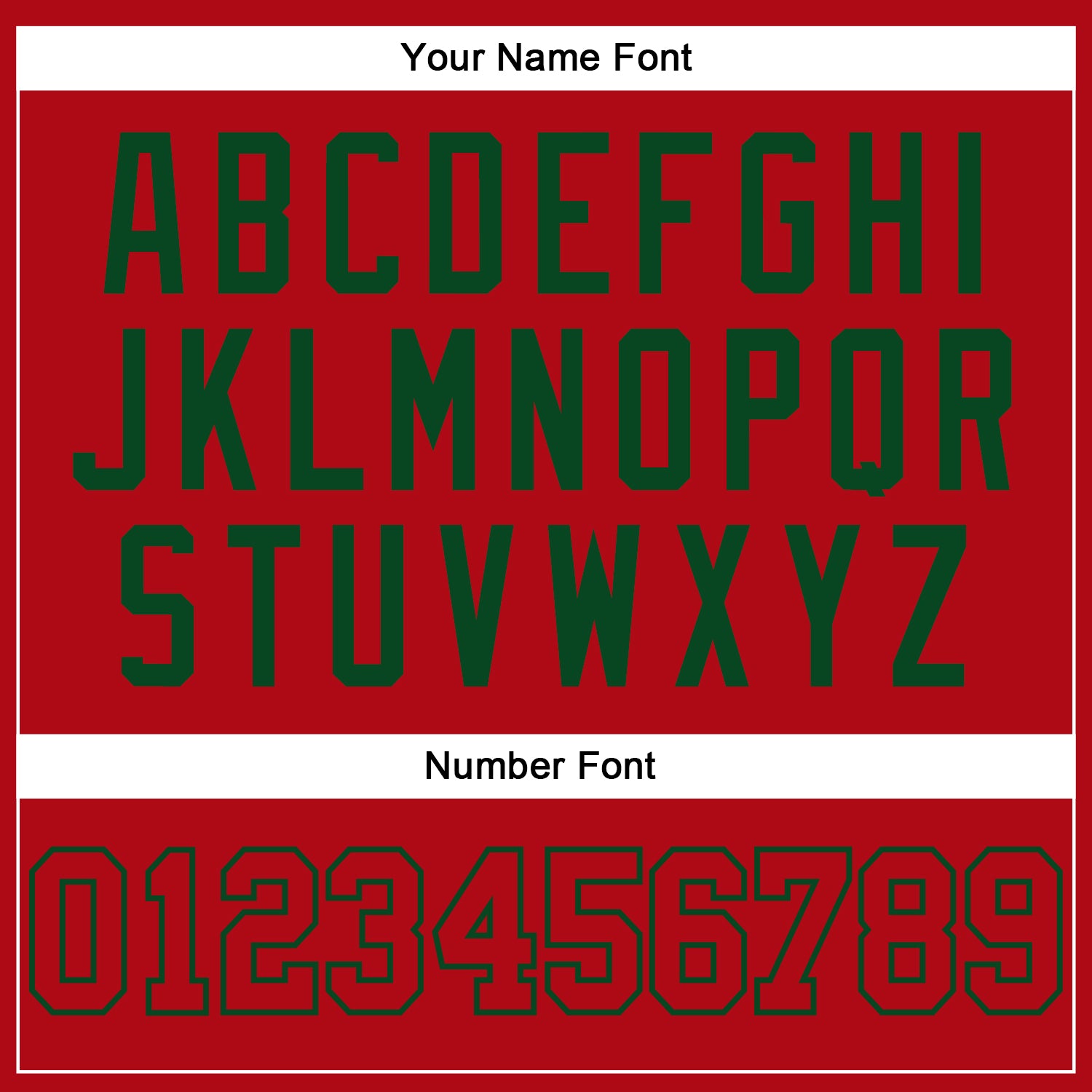 Custom Red Red-Green Authentic Baseball Jersey