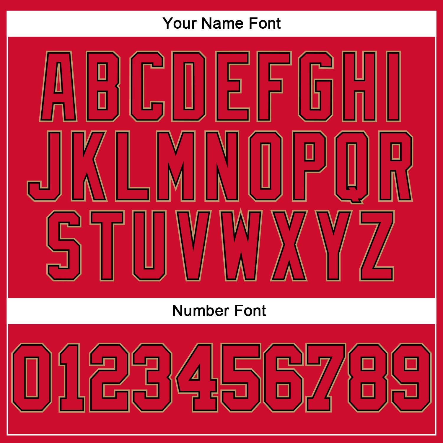 Custom Red Red Black-Old Gold Authentic Throwback Basketball Jersey