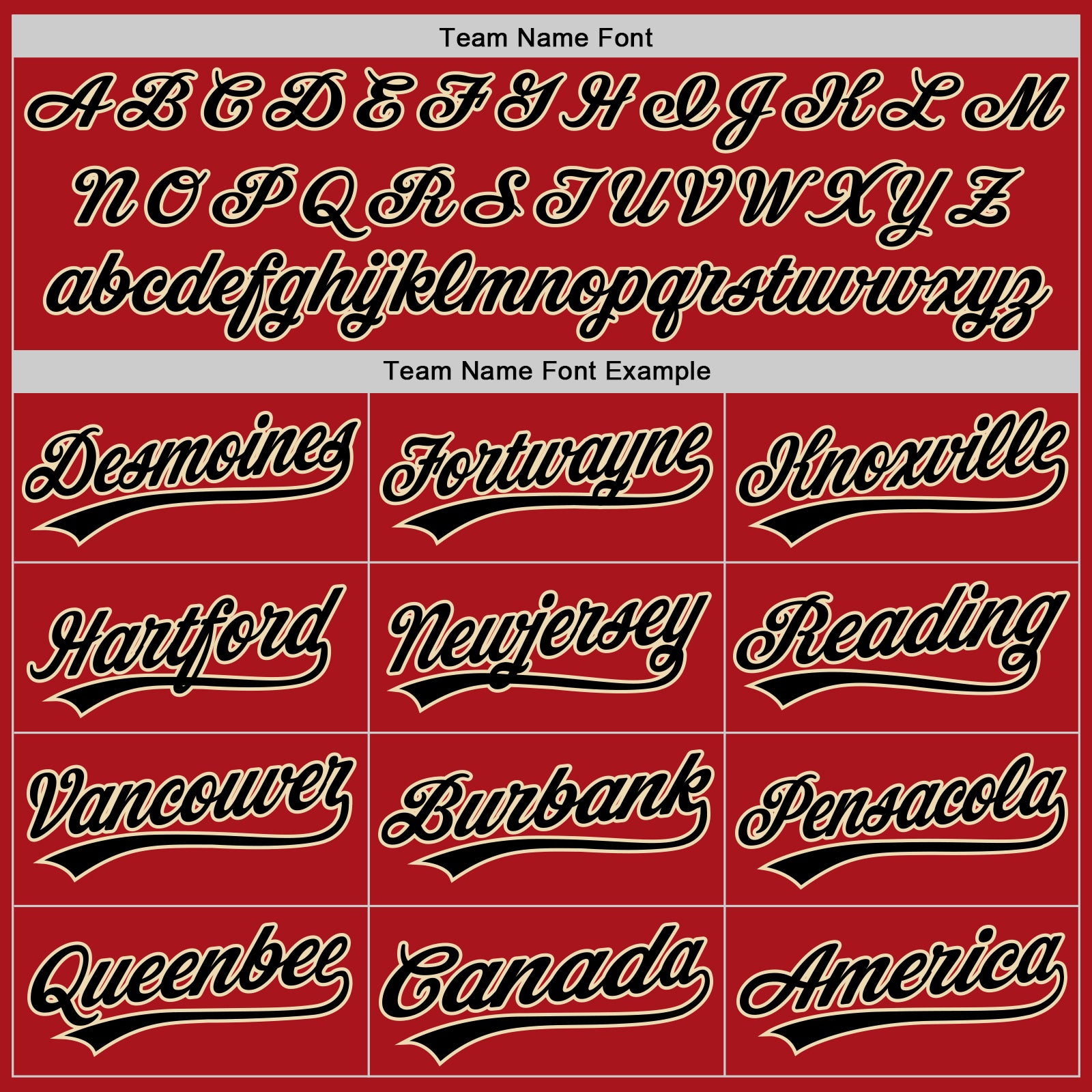 Custom Red Black-City Cream Authentic Baseball Jersey