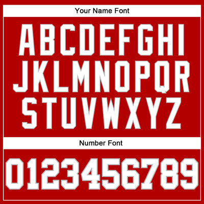 Custom Red White Pinstripe White-Gray Authentic Basketball Jersey