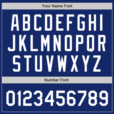 Custom Royal White Authentic Baseball Jersey