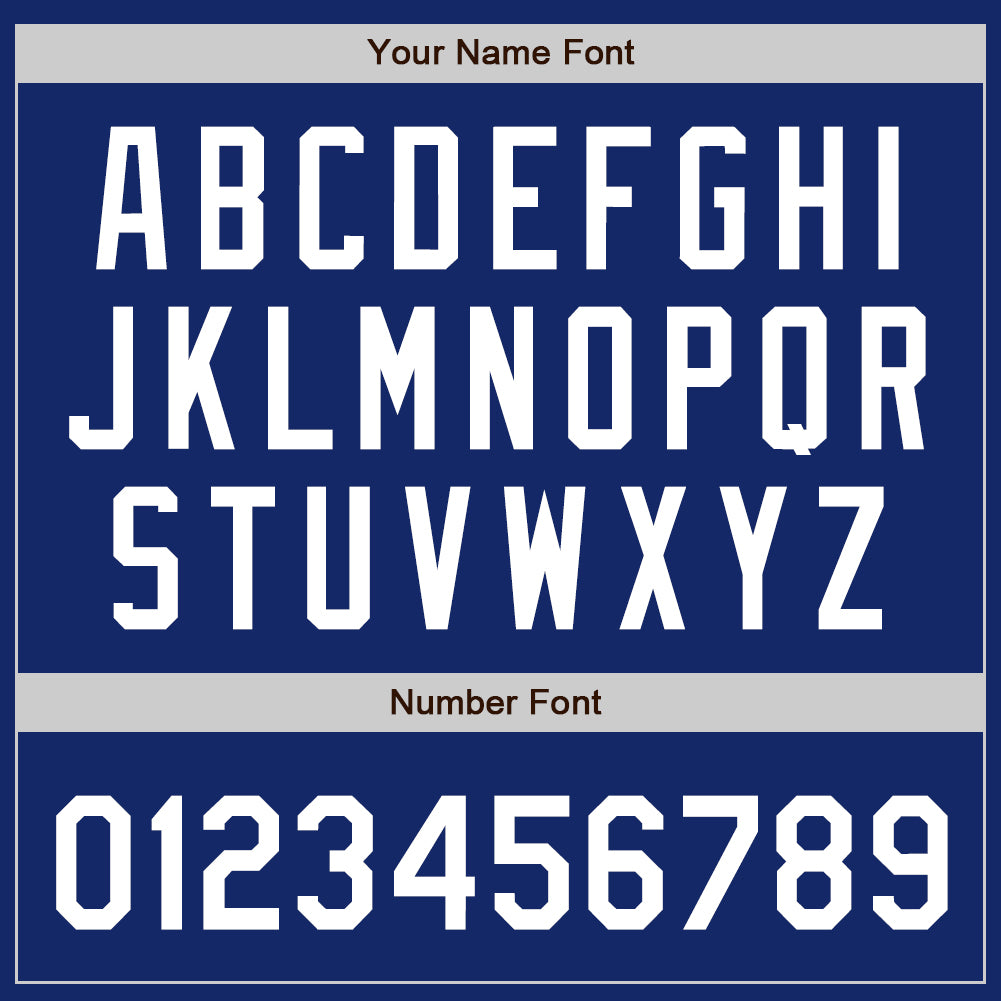 Custom Royal White Authentic Baseball Jersey