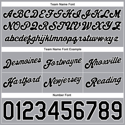 Custom Gray Black Pinstripe Black-White Authentic Basketball Shorts