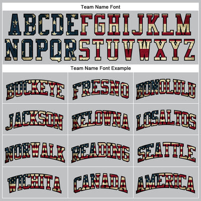 Custom Gray Vintage USA Flag-Black Authentic Throwback Basketball Jersey