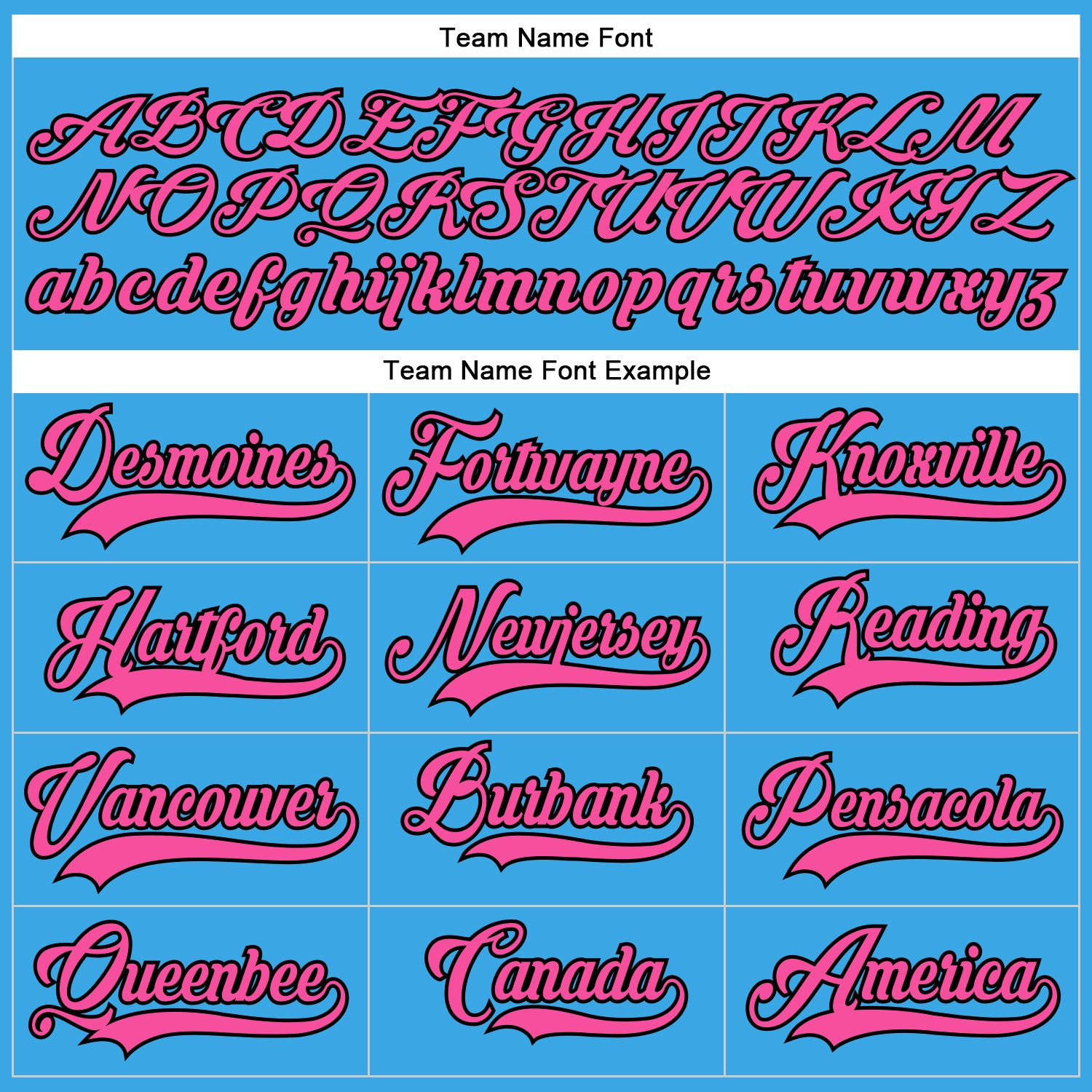 Custom Sky Blue Pink-Black Hockey Lace Neck Jersey