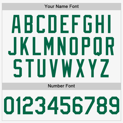 Custom White Kelly Green Authentic Sleeveless Baseball Jersey