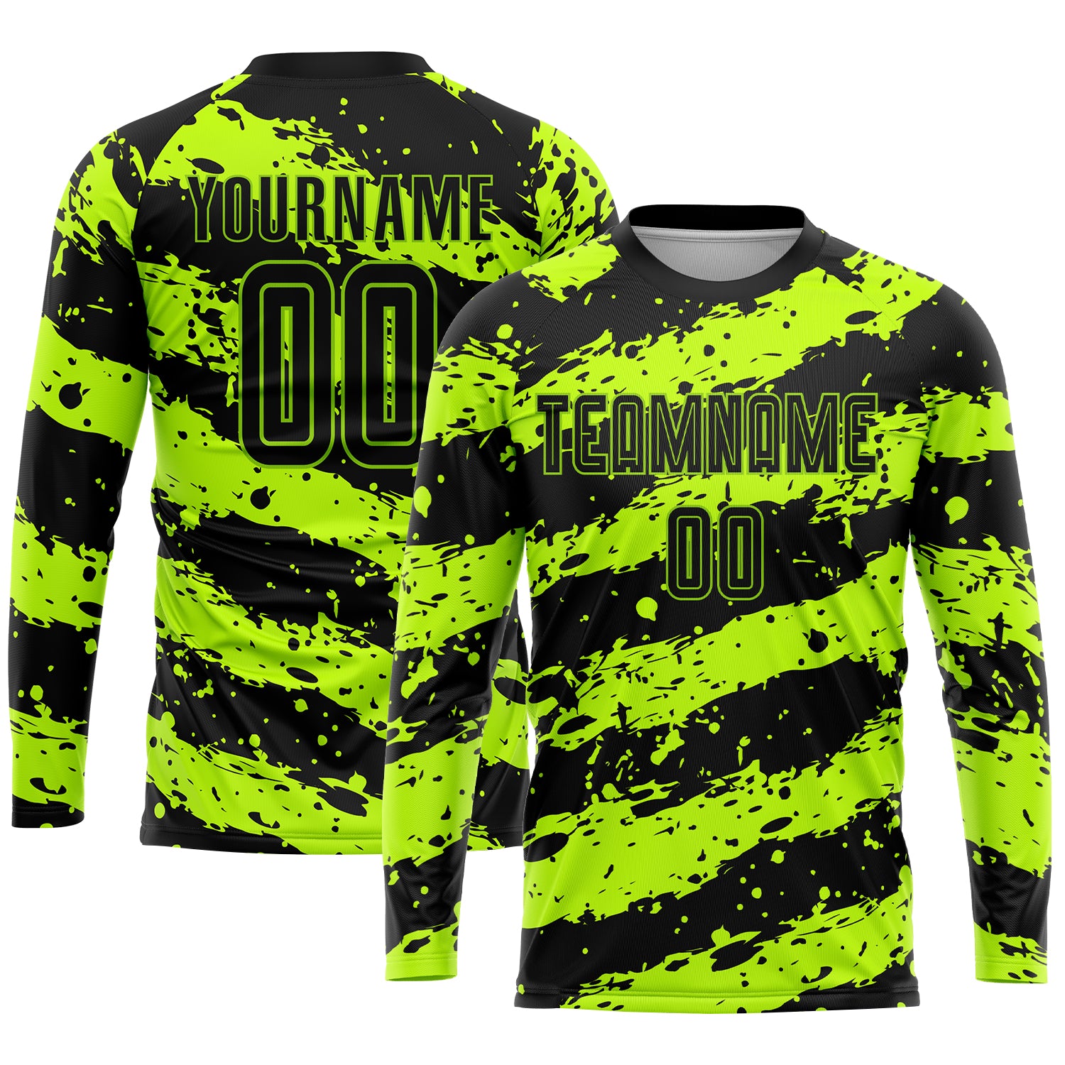 Sublimation Crewneck Sweater Only Neon Green / XL