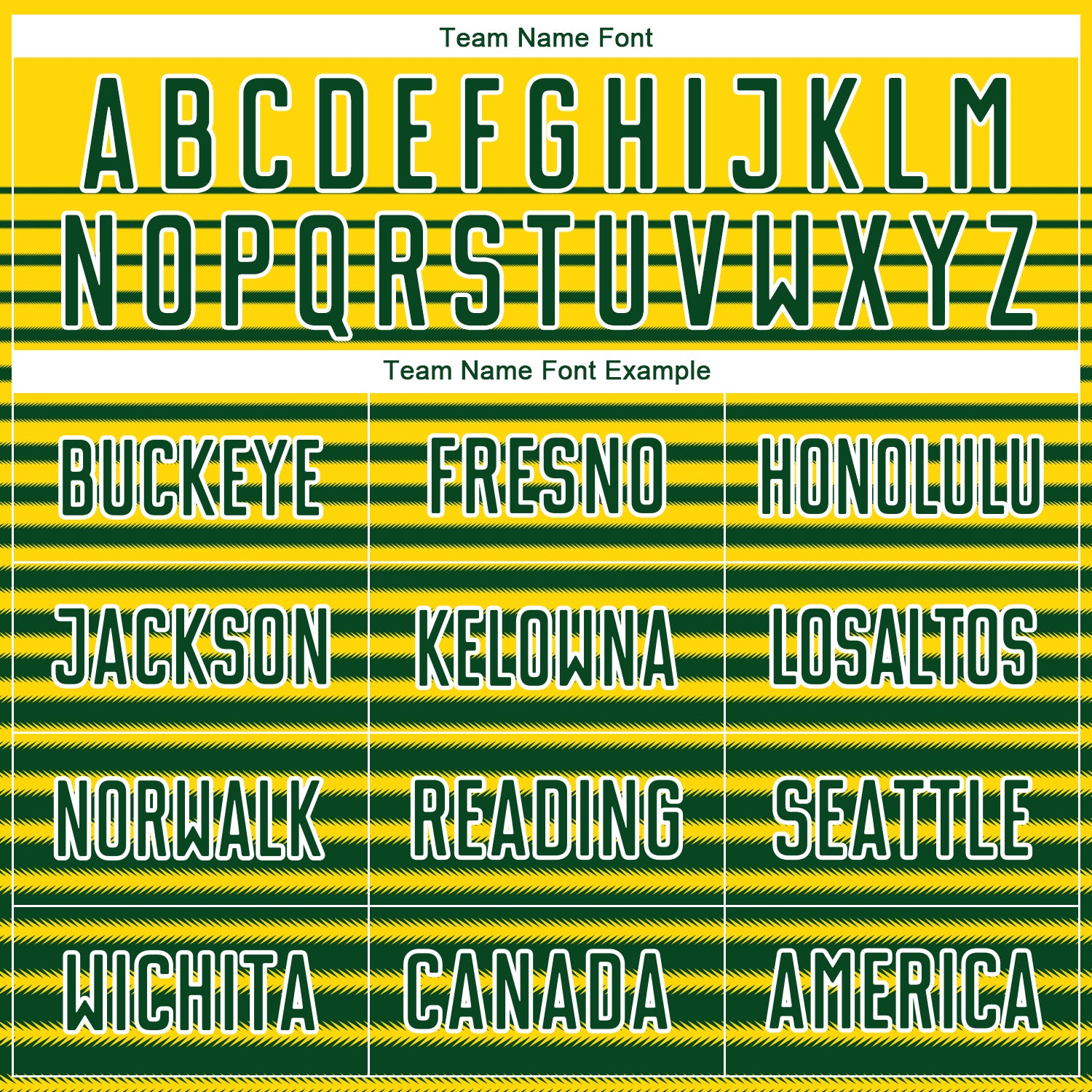 Custom Gold Green-White Sublimation Soccer Uniform Jersey