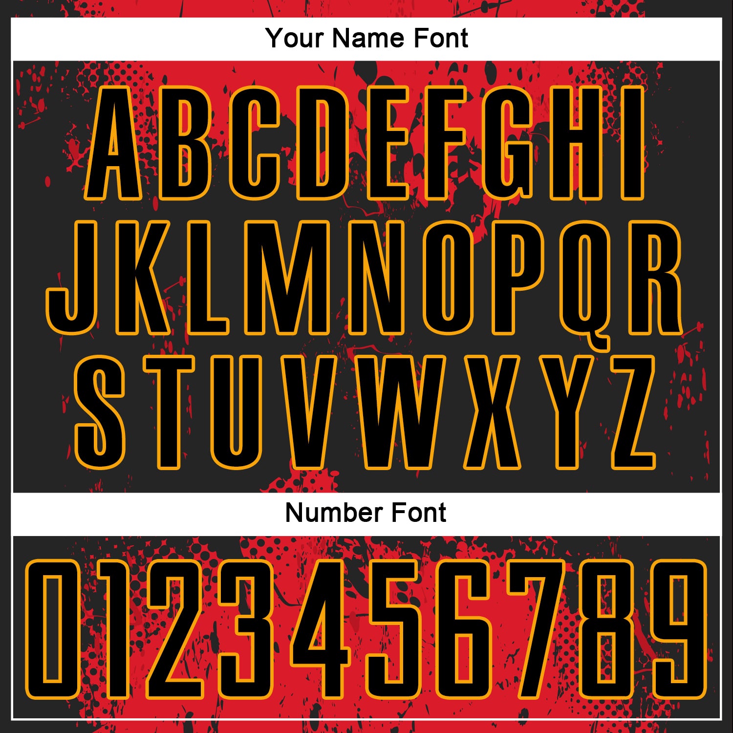 Custom Black Red-Gold Sublimation Soccer Uniform Jersey