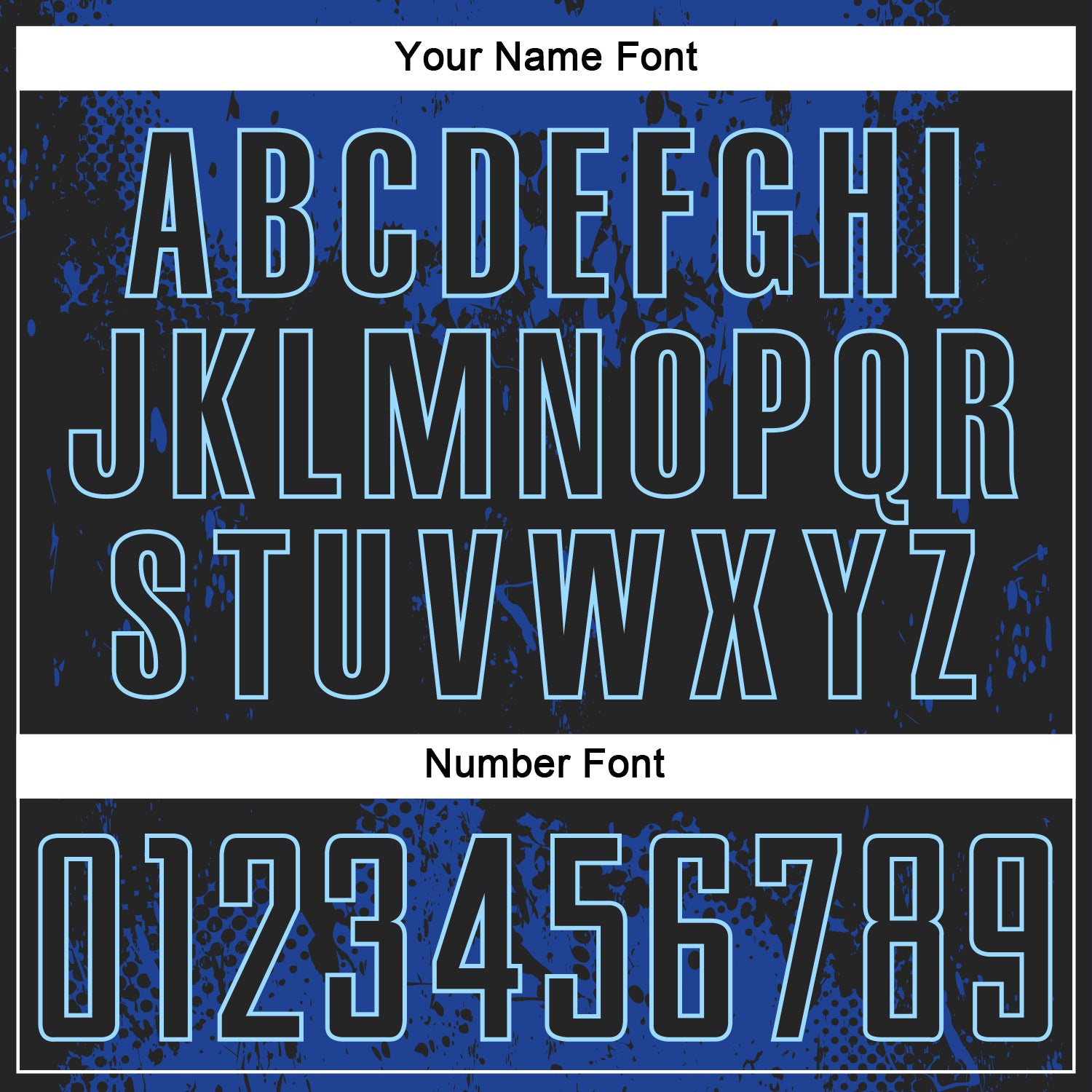 Custom Black Black-Royal Sublimation Soccer Uniform Jersey