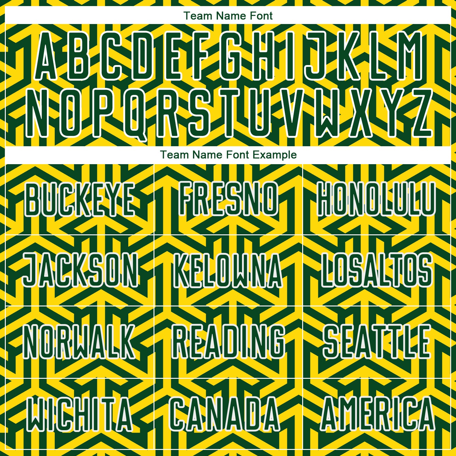 Custom Gold Green-White Sublimation Soccer Uniform Jersey