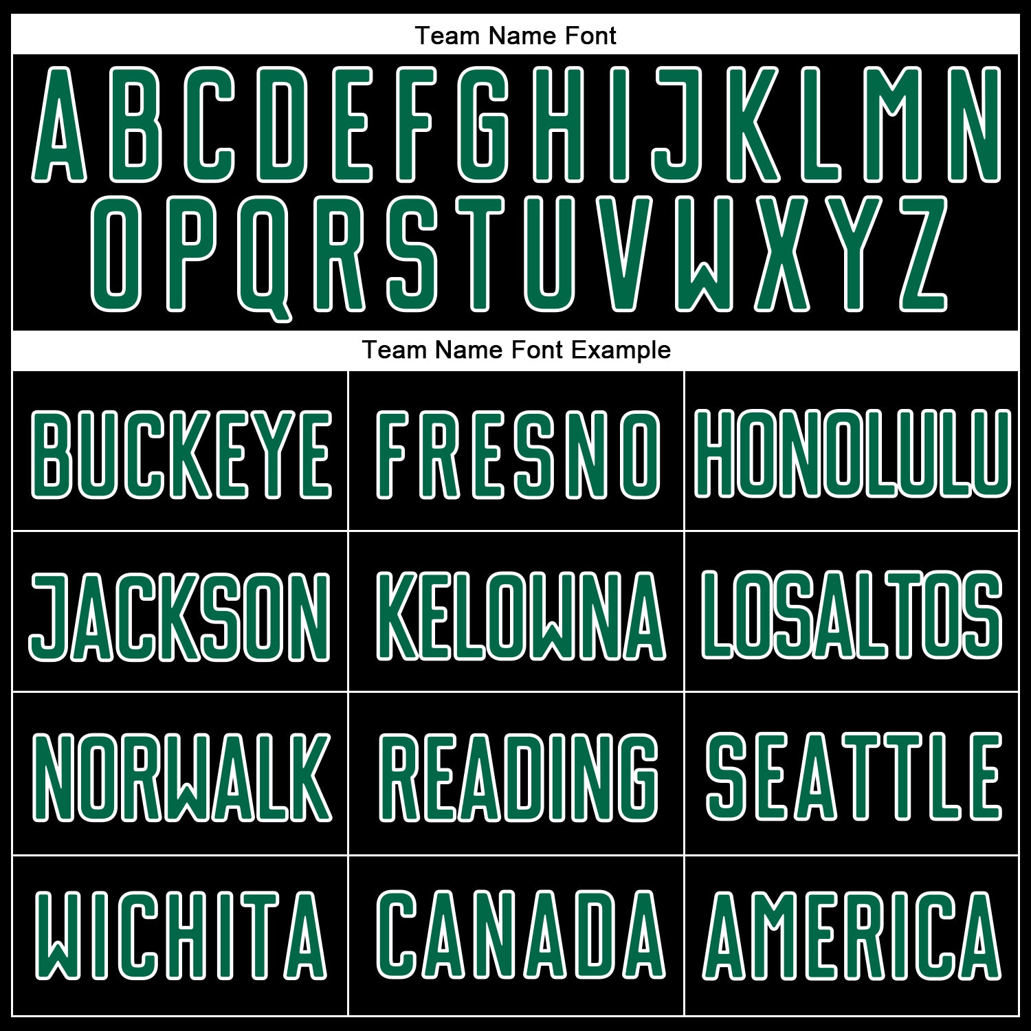 Custom Black Kelly Green-White Sublimation Split Fashion Soccer Uniform Jersey