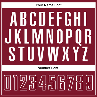 Custom Gray Crimson-White Sublimation Split Fashion Soccer Uniform Jersey