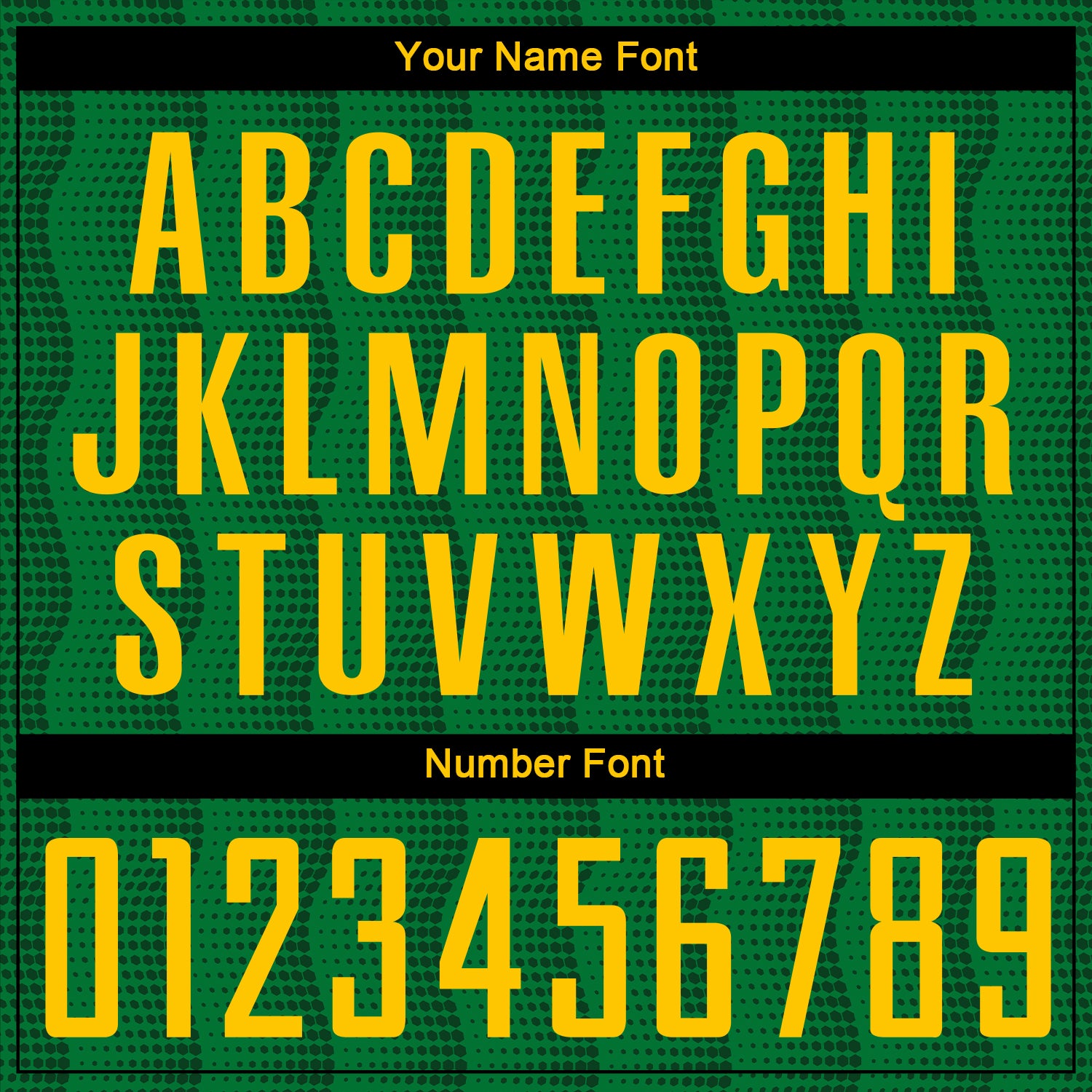 Custom Kelly Green Gold Sublimation Soccer Uniform Jersey