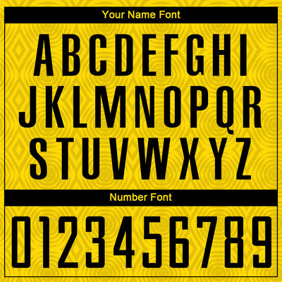 Custom Gold Black Sublimation Soccer Uniform Jersey