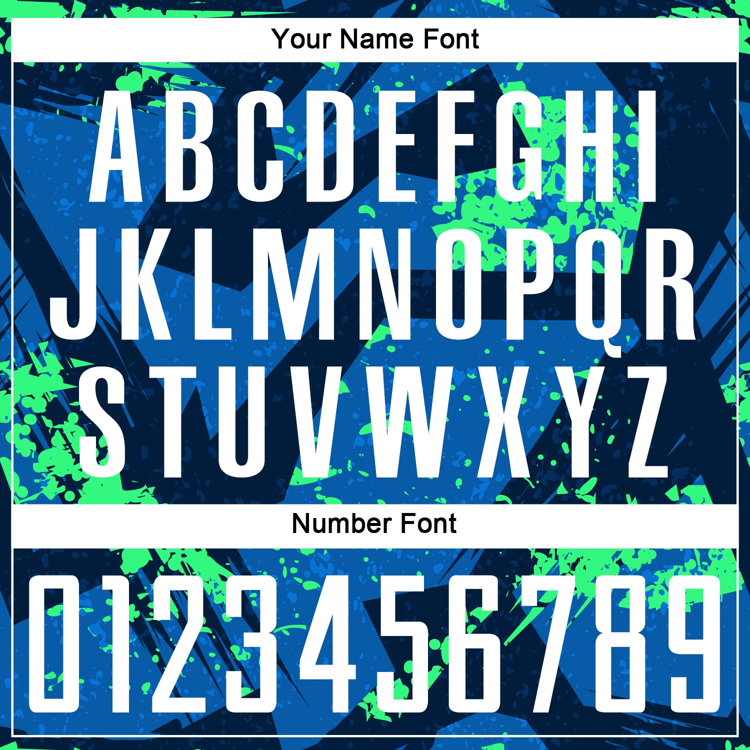 Custom Royal White-Neon Green Sublimation Soccer Uniform Jersey