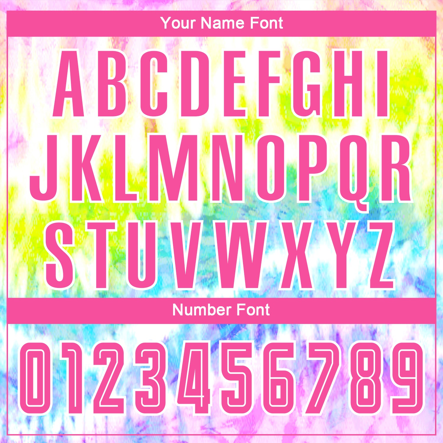 Custom Tie Dye Pink-White Sublimation Soccer Uniform Jersey