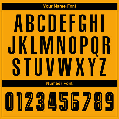 Custom Gold Black Sublimation Fade Fashion Soccer Uniform Jersey