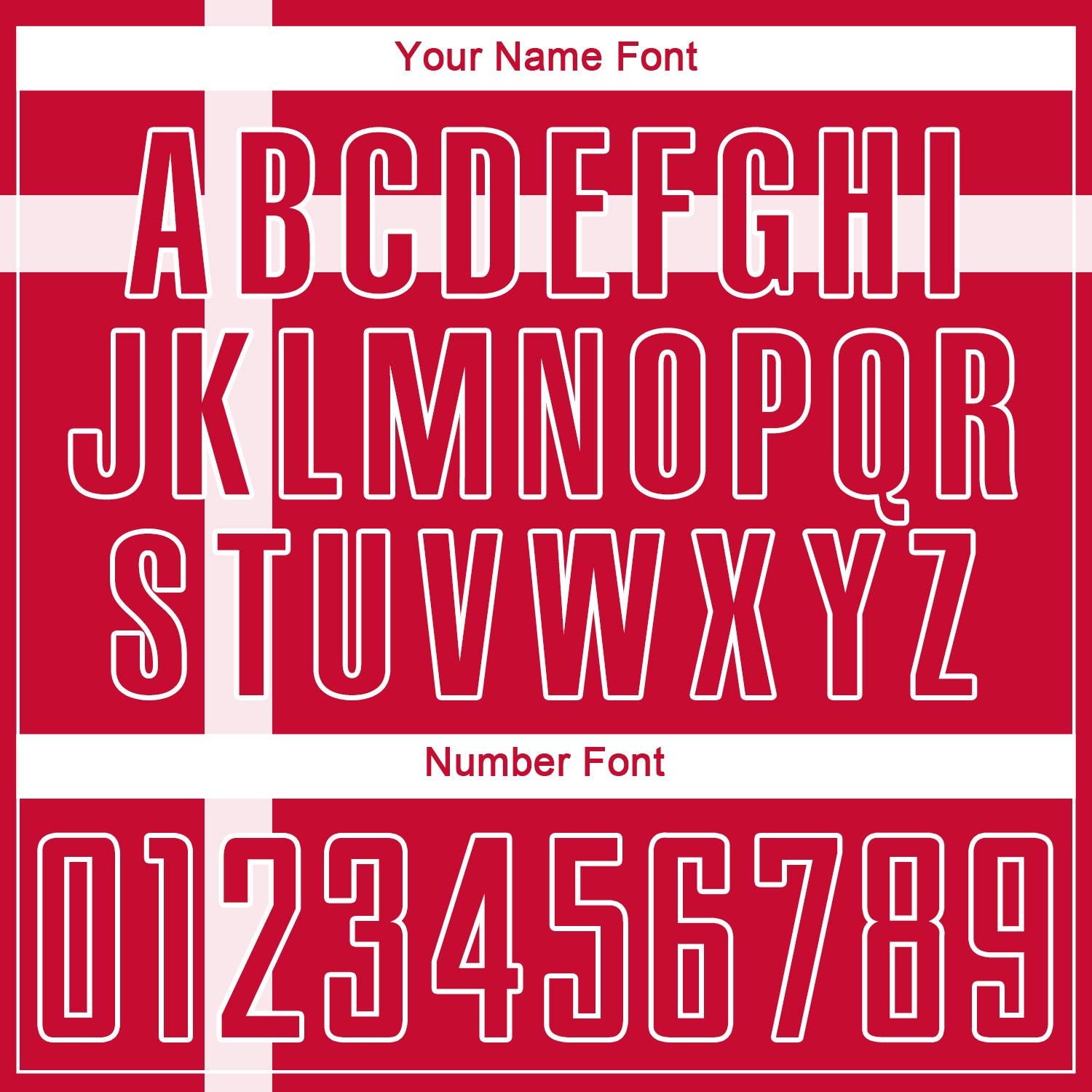 Custom Red Red-White Sublimation Danish Flag Soccer Uniform Jersey