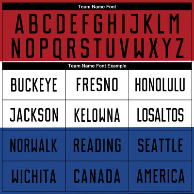 Custom Red Black White-Royal Sublimation Dutch Flag Soccer Uniform Jersey