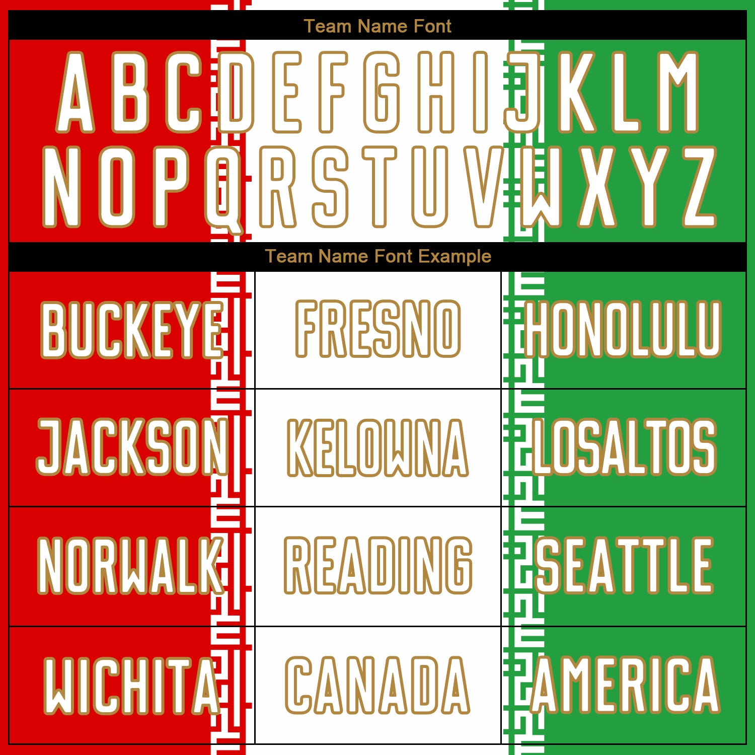 Custom Red White Kelly Green-Old Gold Sublimation Iranian Flag Soccer Uniform Jersey