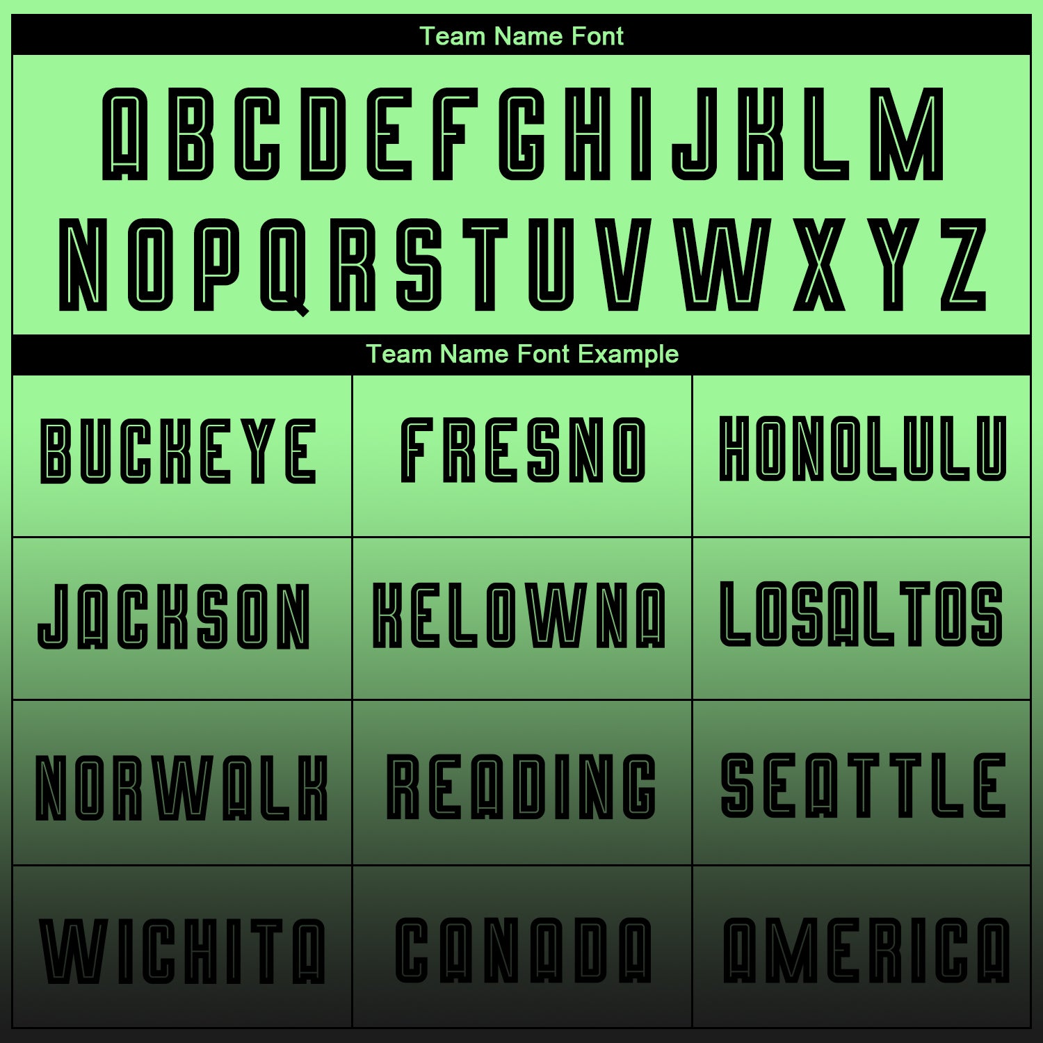 Custom Pea Green Black Sublimation Long Sleeve Fade Fashion Soccer Uniform Jersey