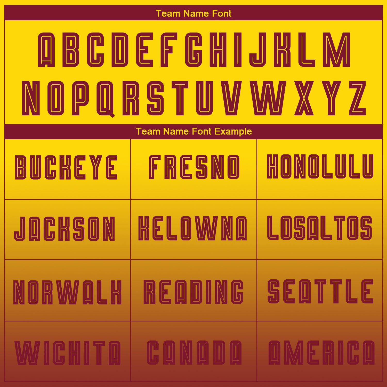 Custom Gold Crimson Sublimation Long Sleeve Fade Fashion Soccer Uniform Jersey