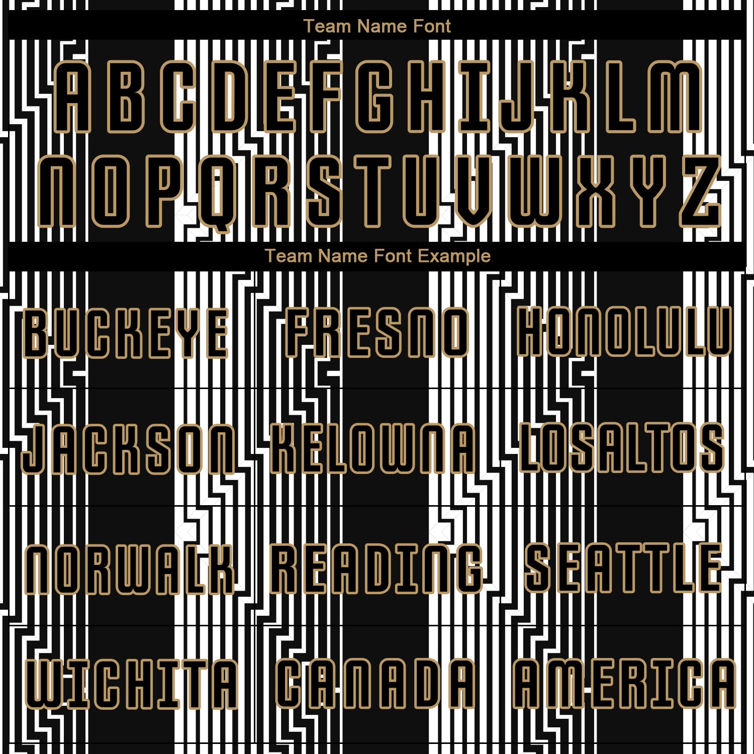 Custom Black Black-Old Gold Sublimation Soccer Uniform Jersey