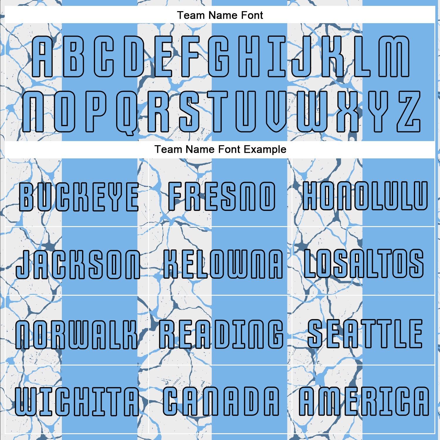 Custom Light Blue Black-White Sublimation Soccer Uniform Jersey