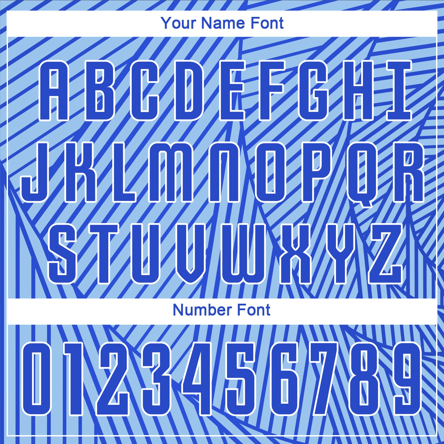 Custom Light Blue Royal-White Sublimation Soccer Uniform Jersey